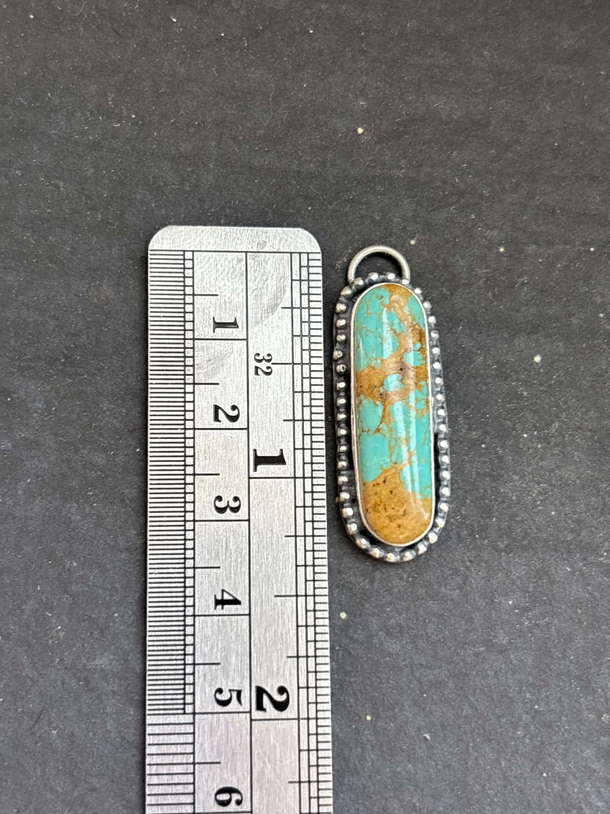 35. Glacier Blue Turquoise Charm