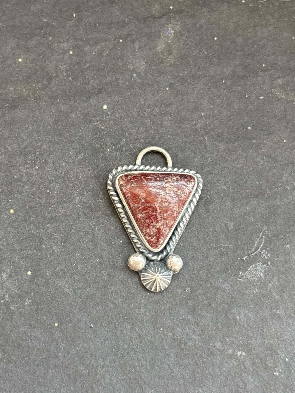 60. Red Buffalo Charm