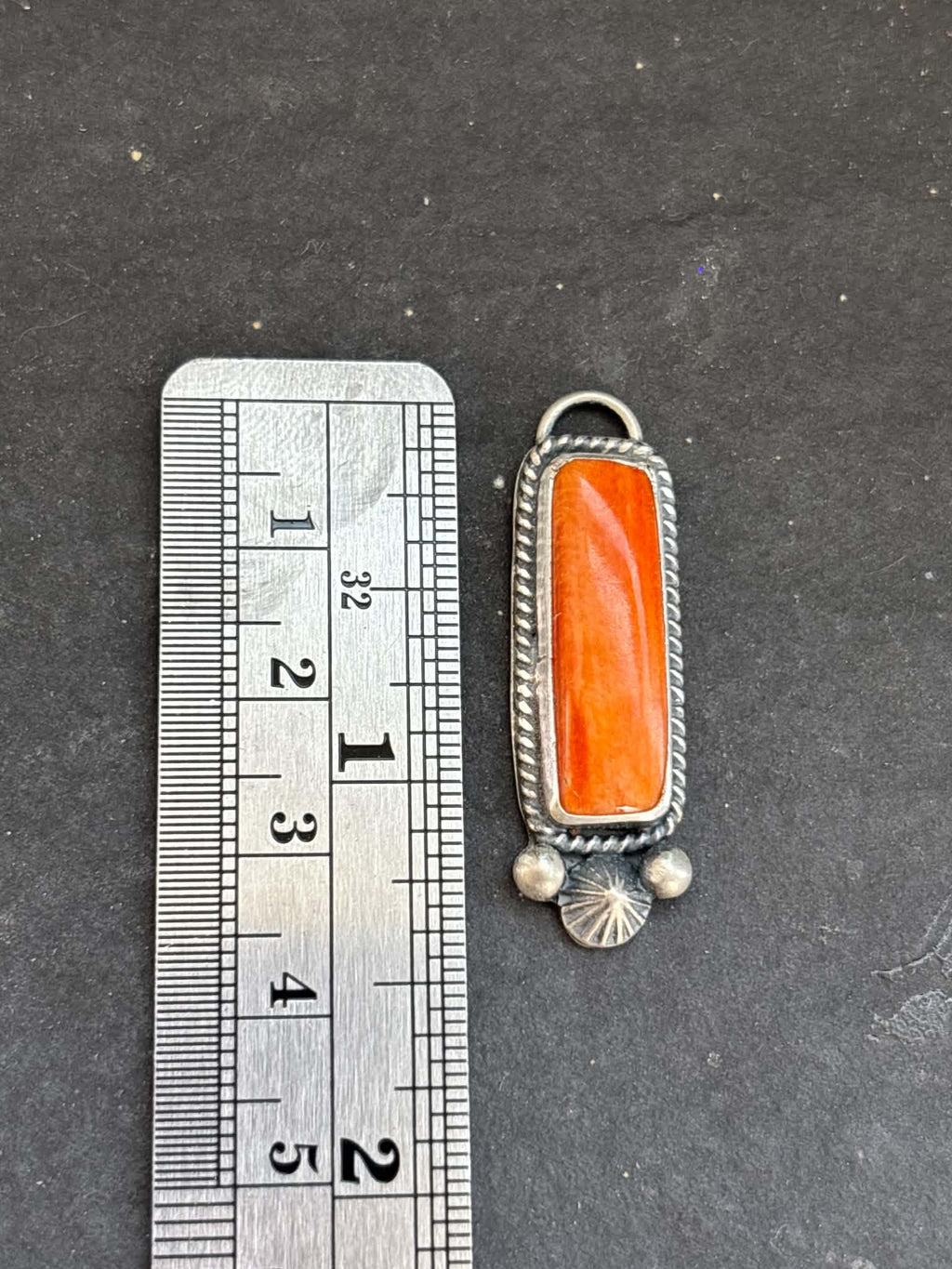 72. Orange Spiny Oyster Charm
