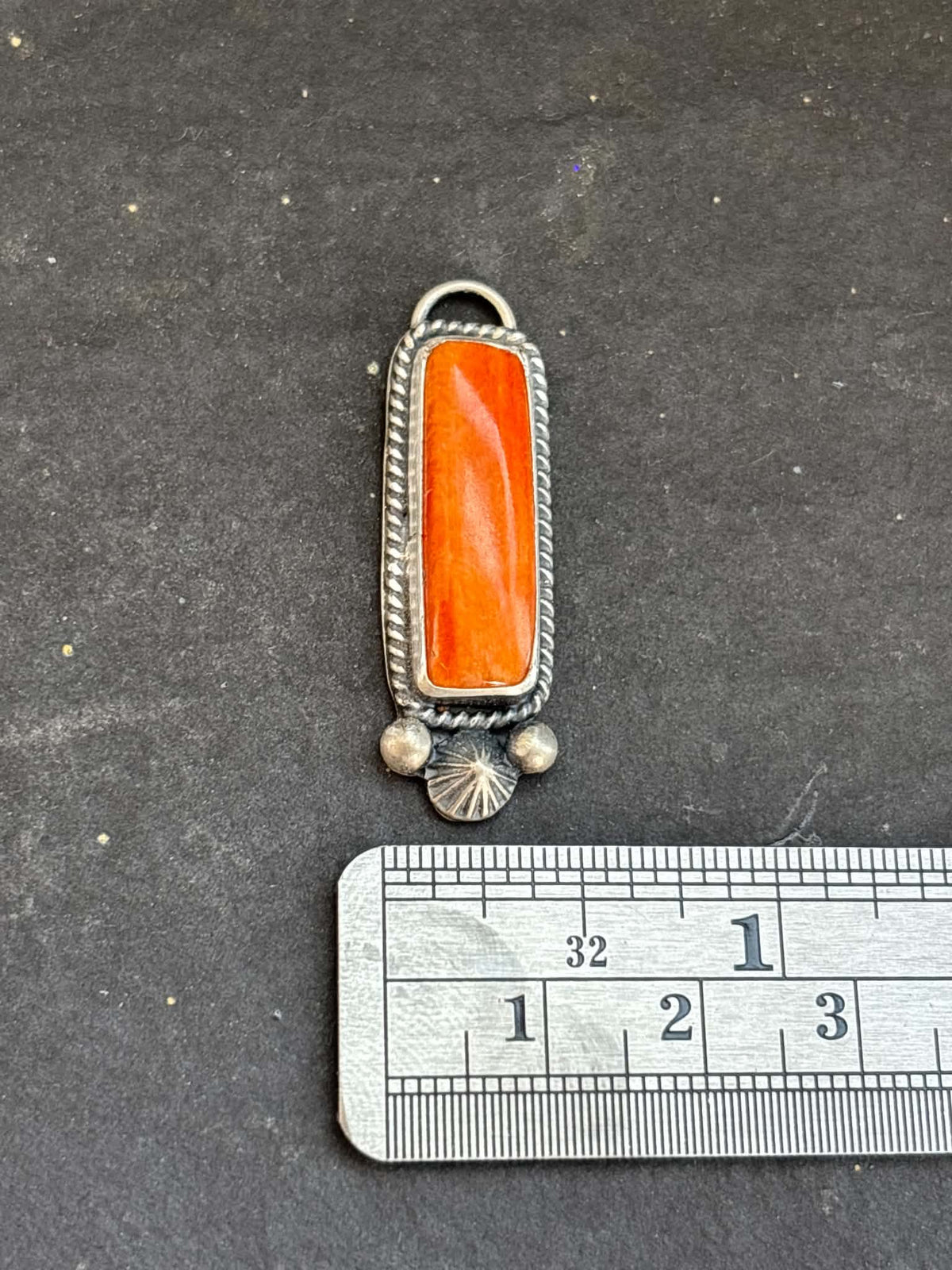 72. Orange Spiny Oyster Charm