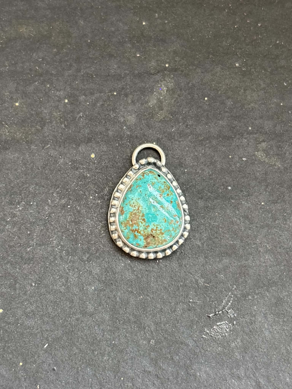 37. Cripple Creek Turquoise Charm