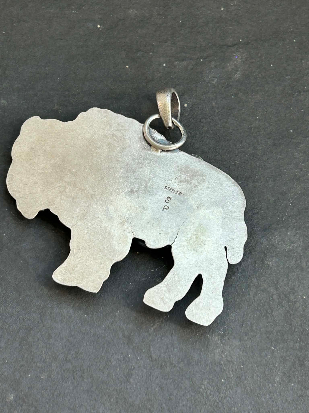 Sonoran Gold Wanderin Buffalo Pendant