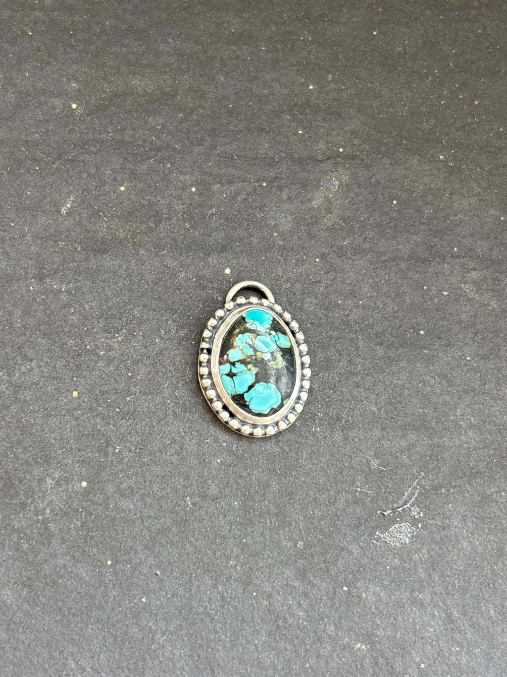39. Blackjack Turquoise Charm