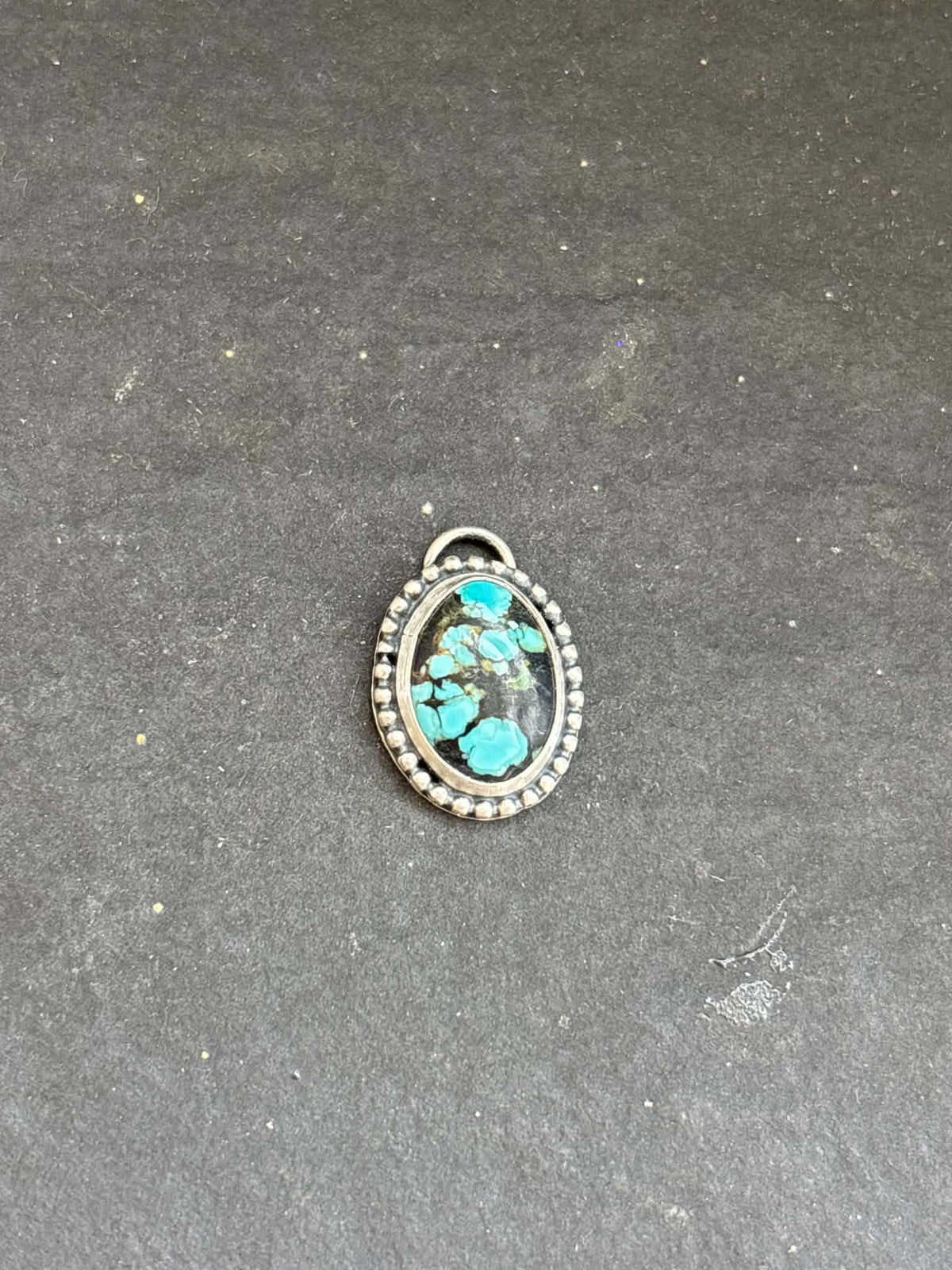 39. Blackjack Turquoise Charm