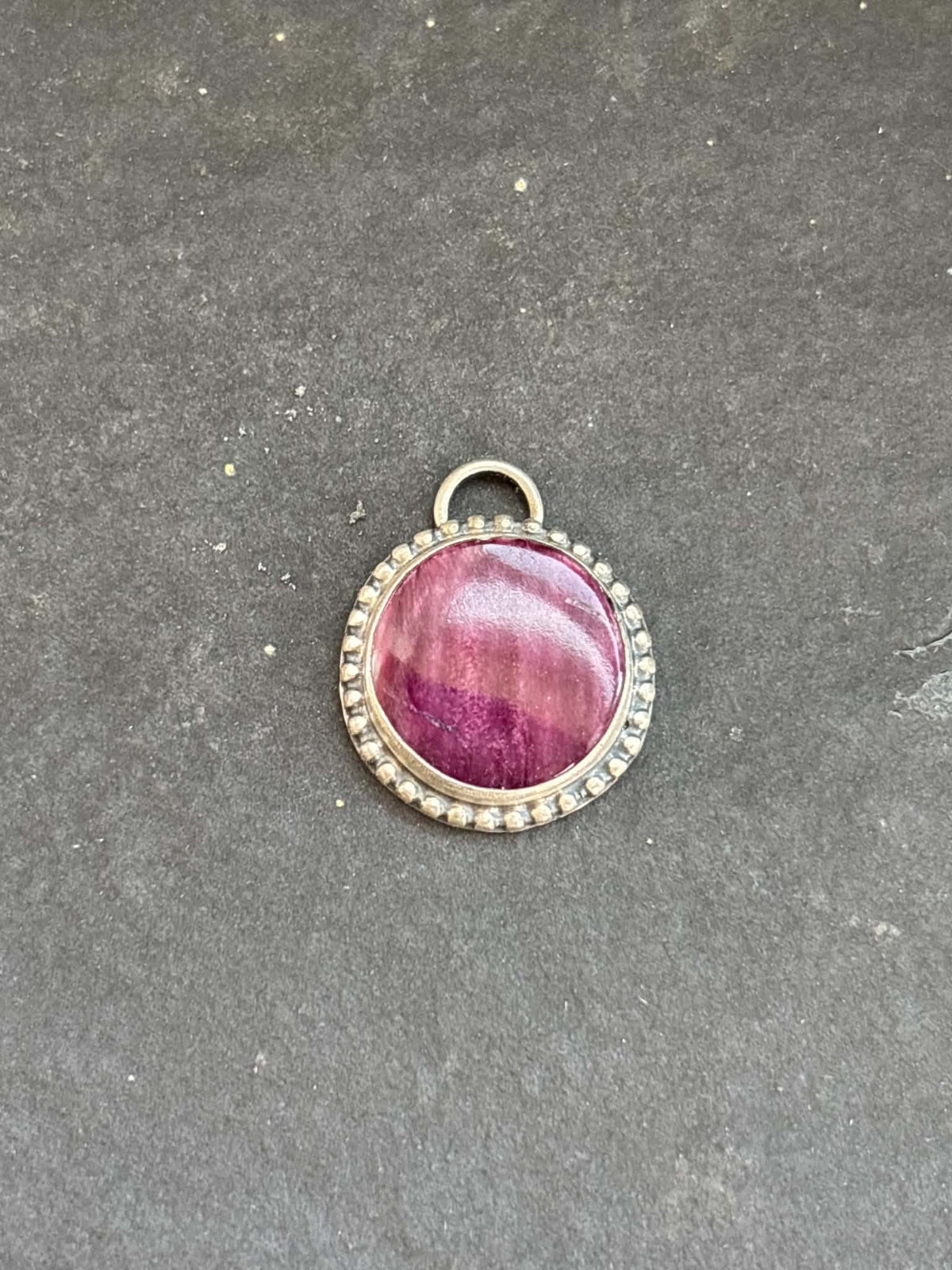 63. Purple Spiny Oyster Charm
