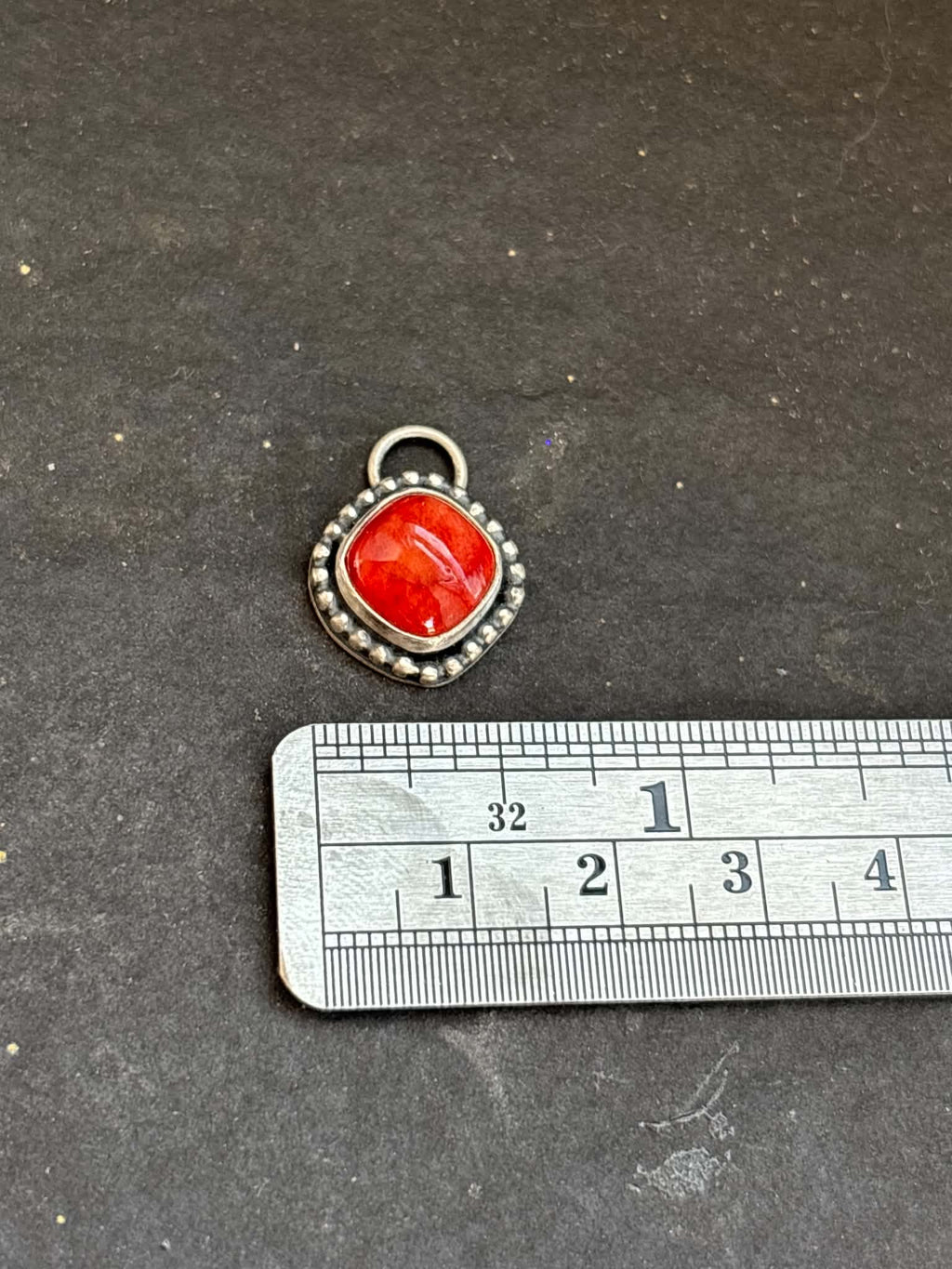 75. Red Spiny Oyster Charm