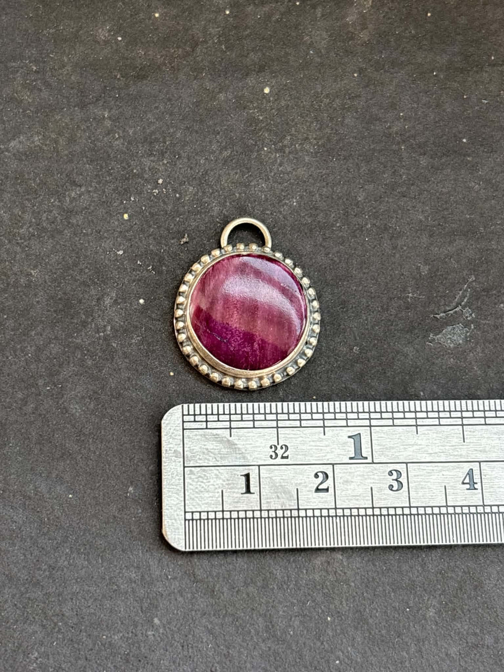 63. Purple Spiny Oyster Charm