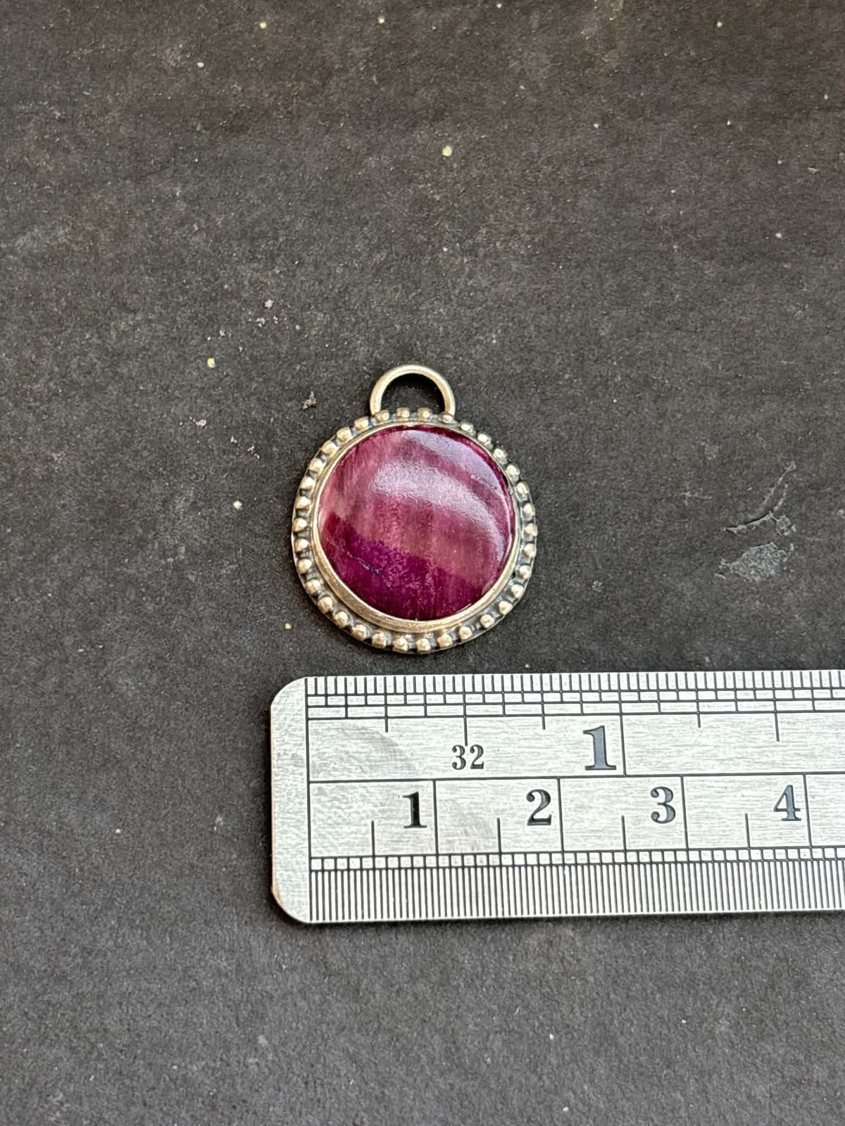 63. Purple Spiny Oyster Charm