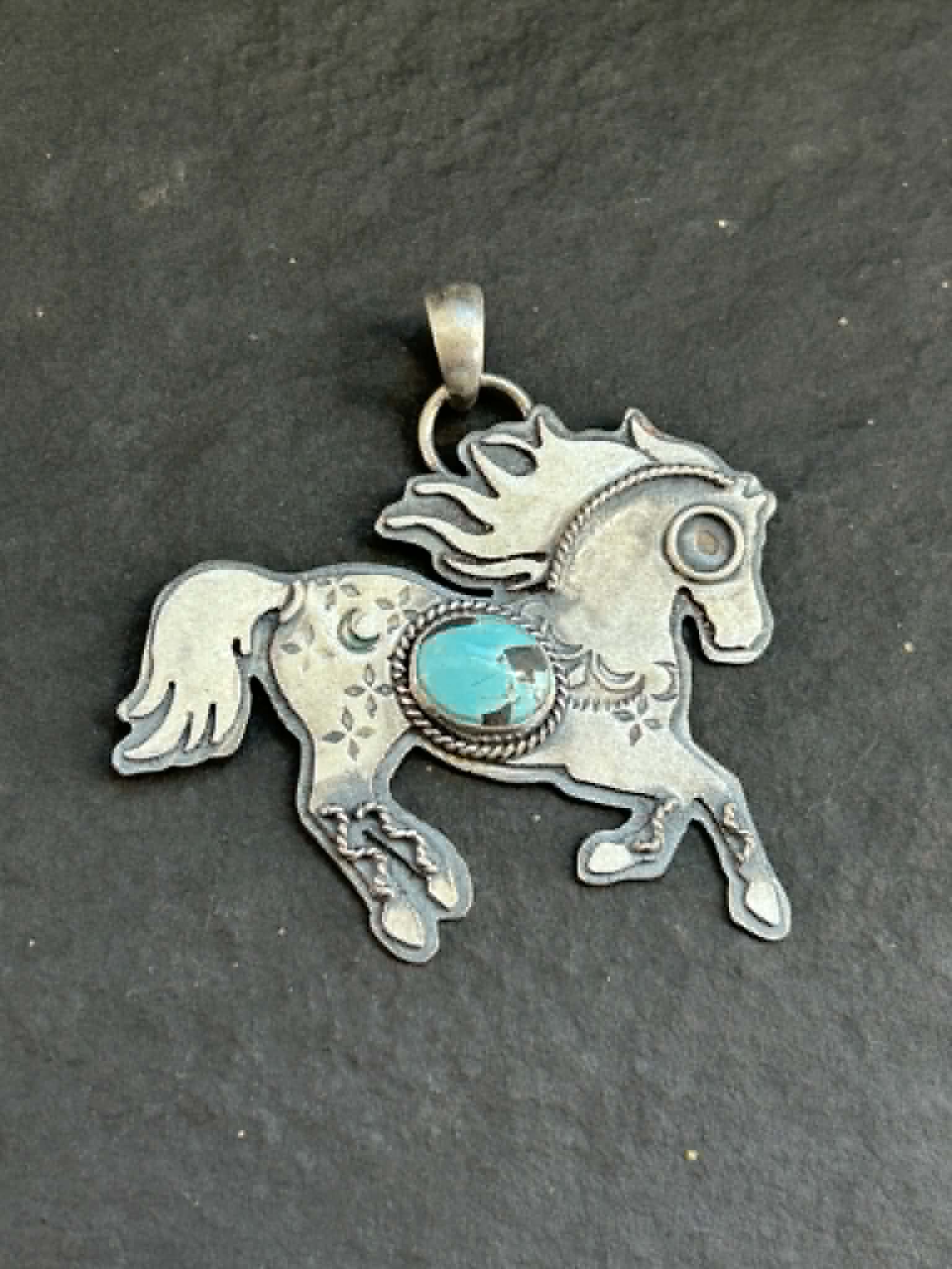 Lone Mountain Wild + Free Pendant