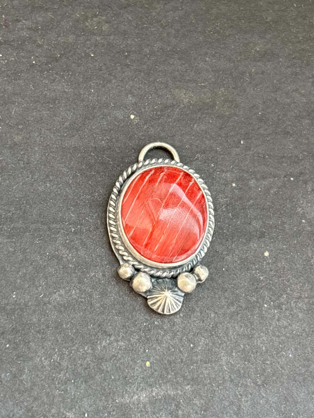 76. Red Spiny Oyster Charm