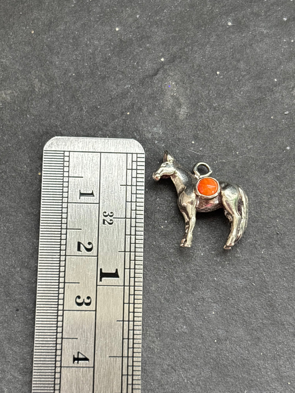 Orange Spiny Oyster Mule Charm
