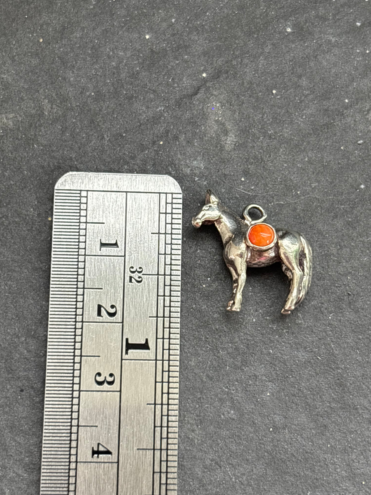 Orange Spiny Oyster Mule Charm