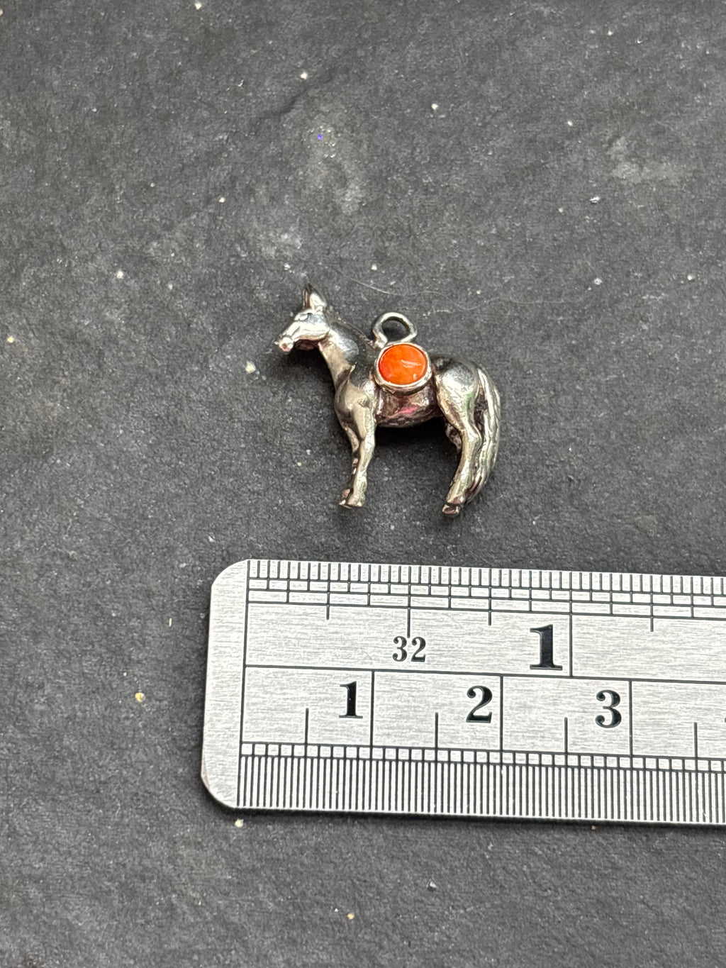 Orange Spiny Oyster Mule Charm