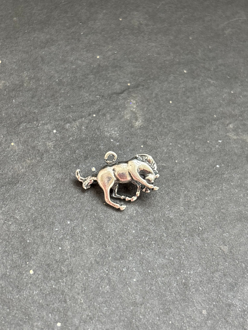 Orange Spiny Oyster Bucking Bronco Charm