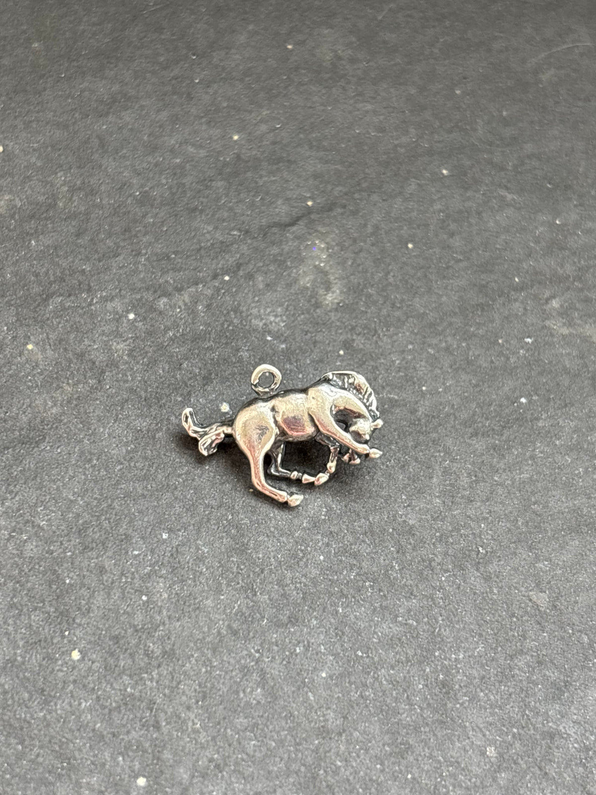 Orange Spiny Oyster Bucking Bronco Charm