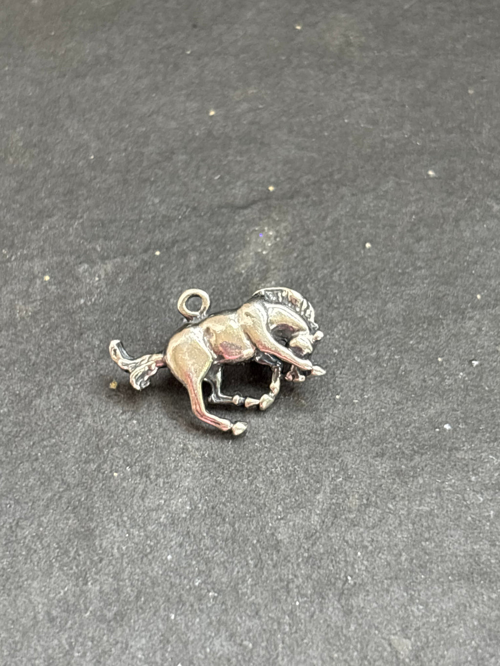 Red Spiny Oyster Bucking Bronco Charm