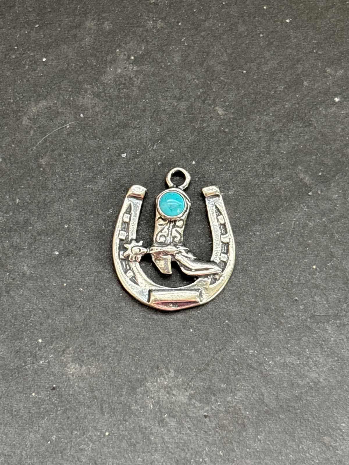 Kingman Turquoise Lucky Cowgirl Charm