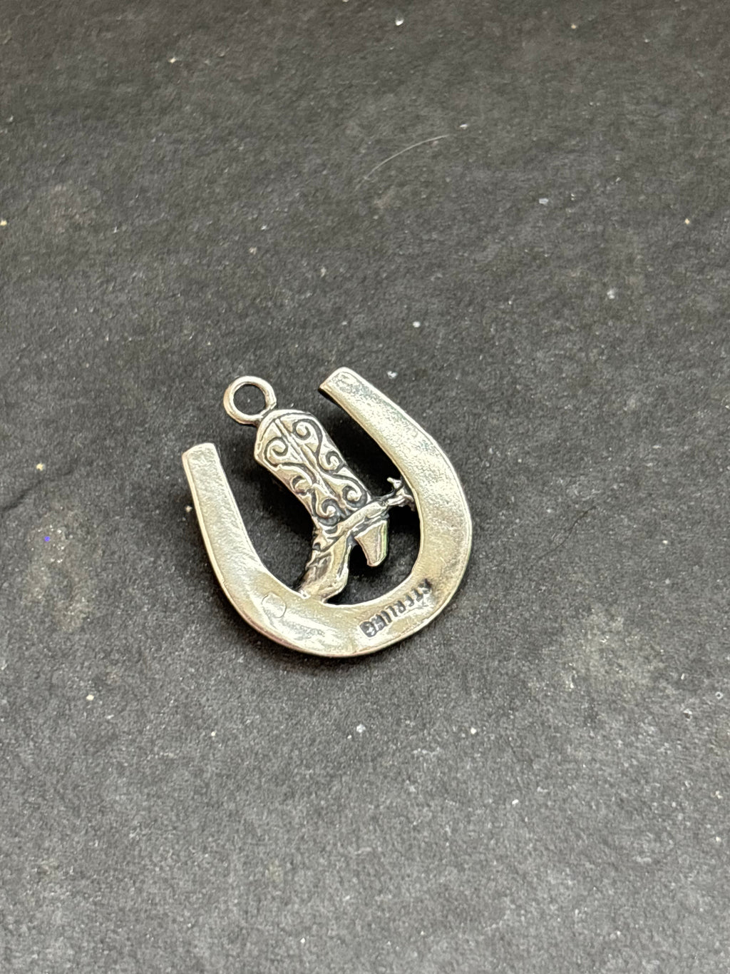 Orange Spiny Oyster Lucky Cowgirl Charm