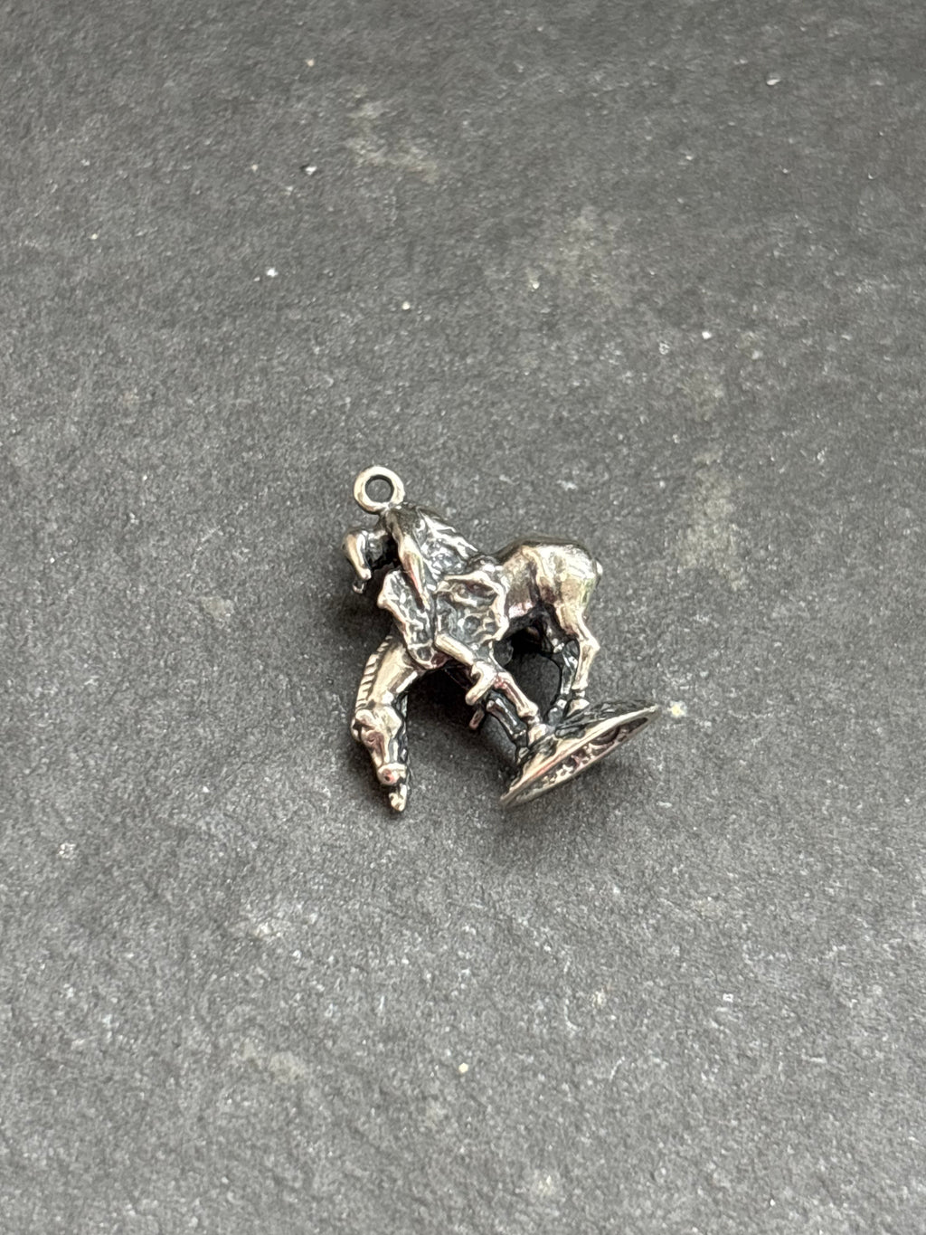 Orange Spiny Oyster End of Trail Charm