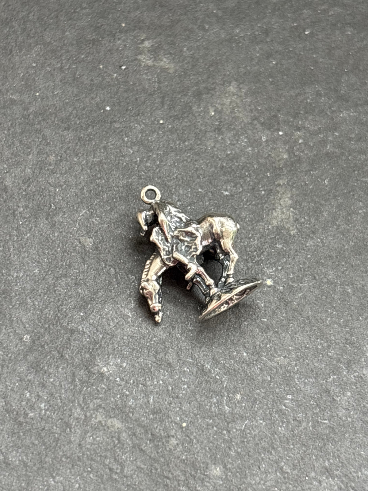 Orange Spiny Oyster End of Trail Charm