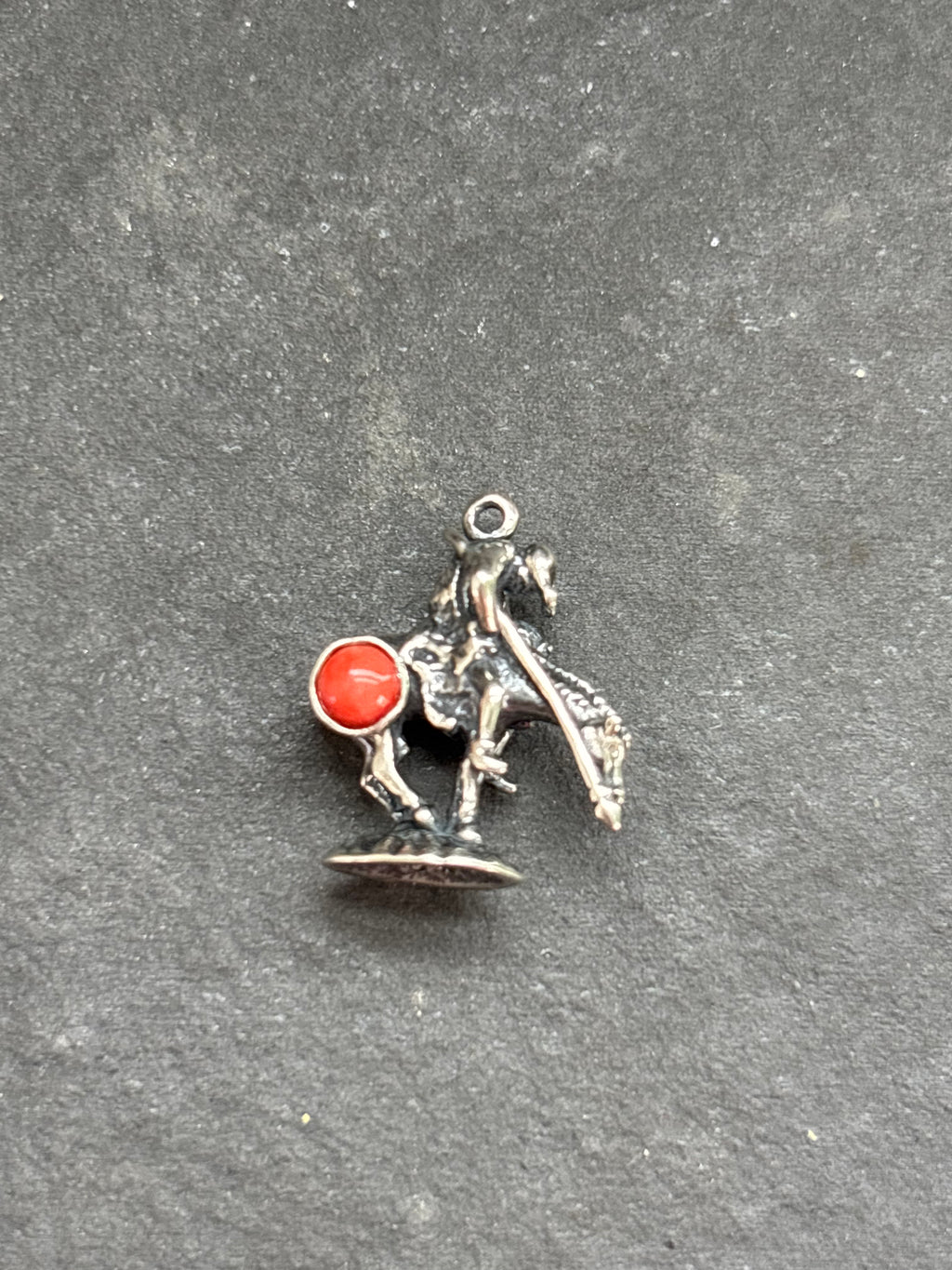 Red Spiny Oyster End of Trail Charm