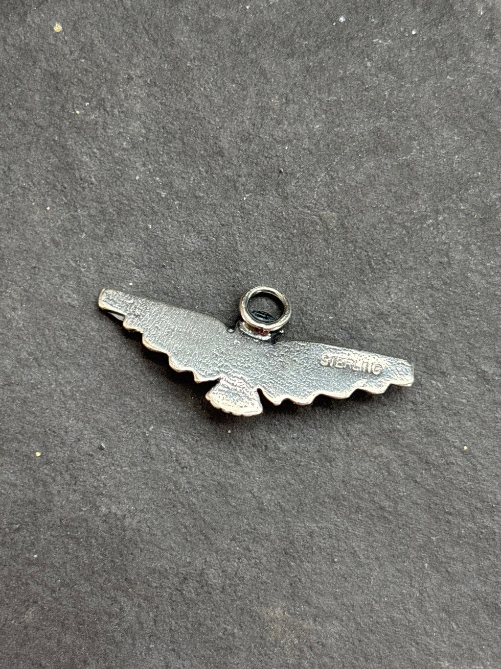 Orange Spiny Oyster Thunderbird Charm