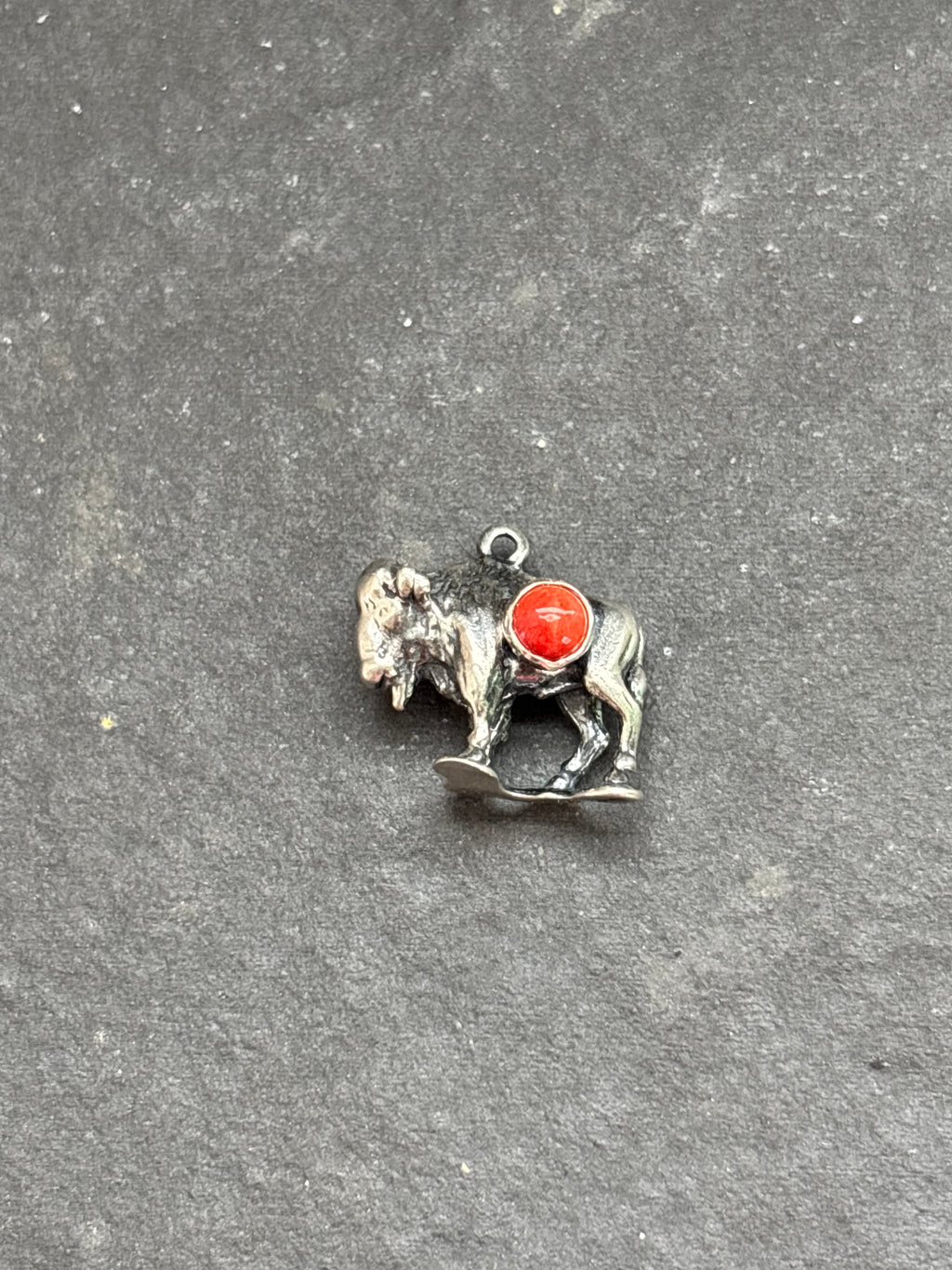 Red Spiny Oyster Buffalo Charm