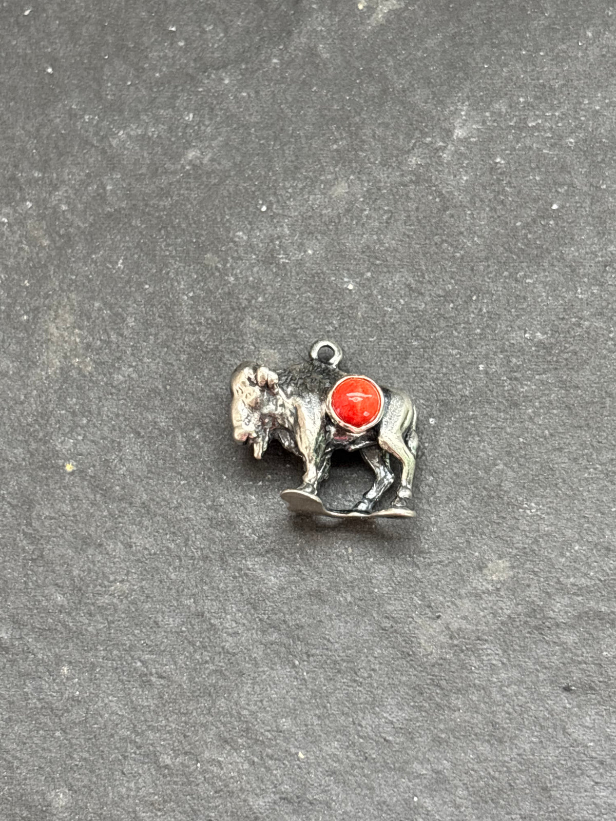 Red Spiny Oyster Buffalo Charm