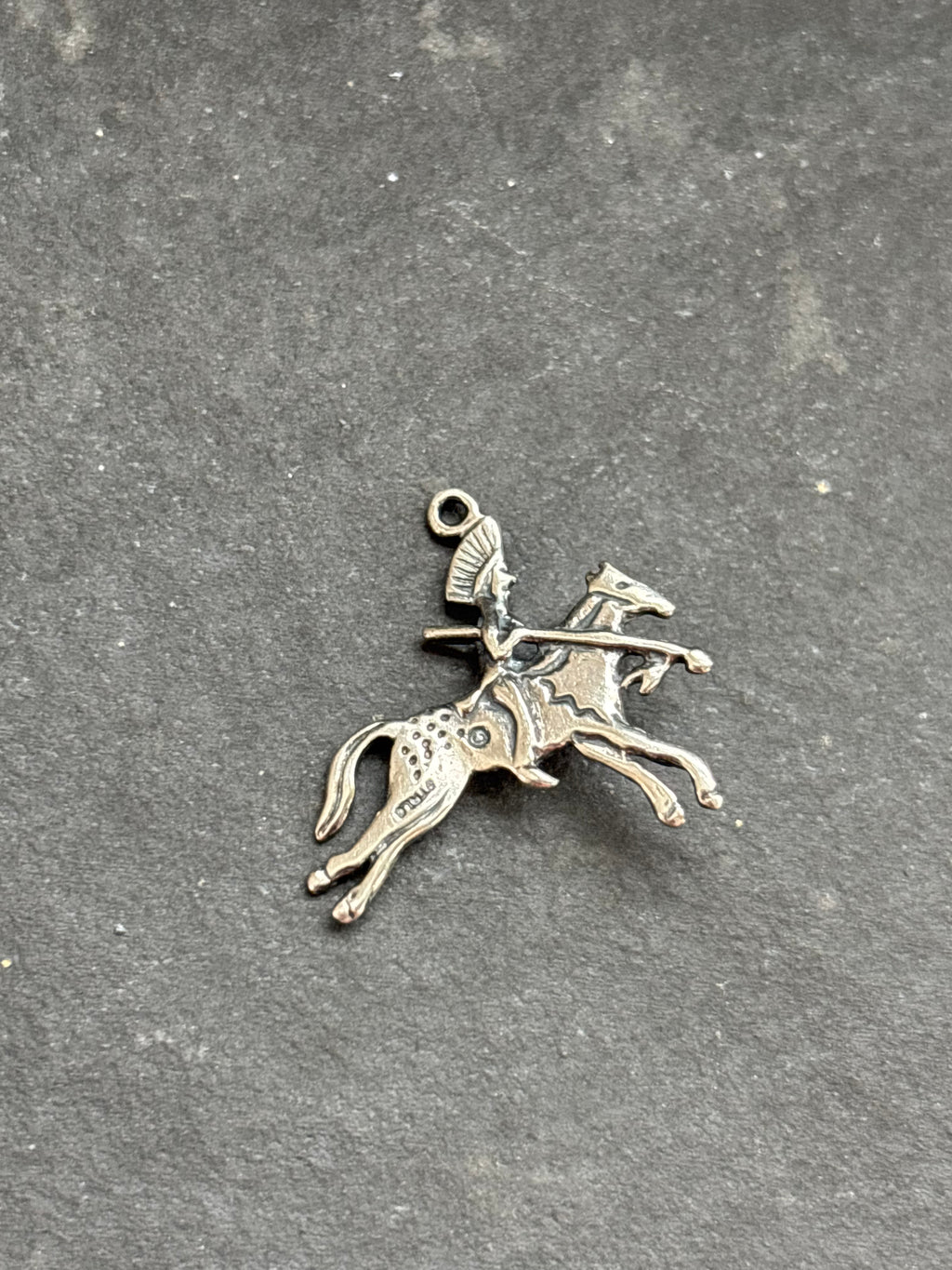 Red Spiny Oyster Storyteller War Chief Charm