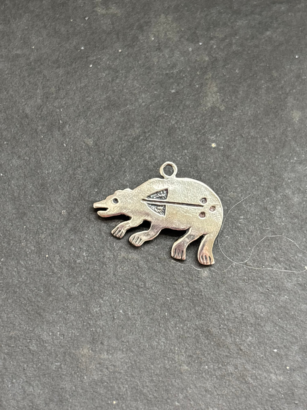 Red Spiny Oyster Storyteller Bear Charm