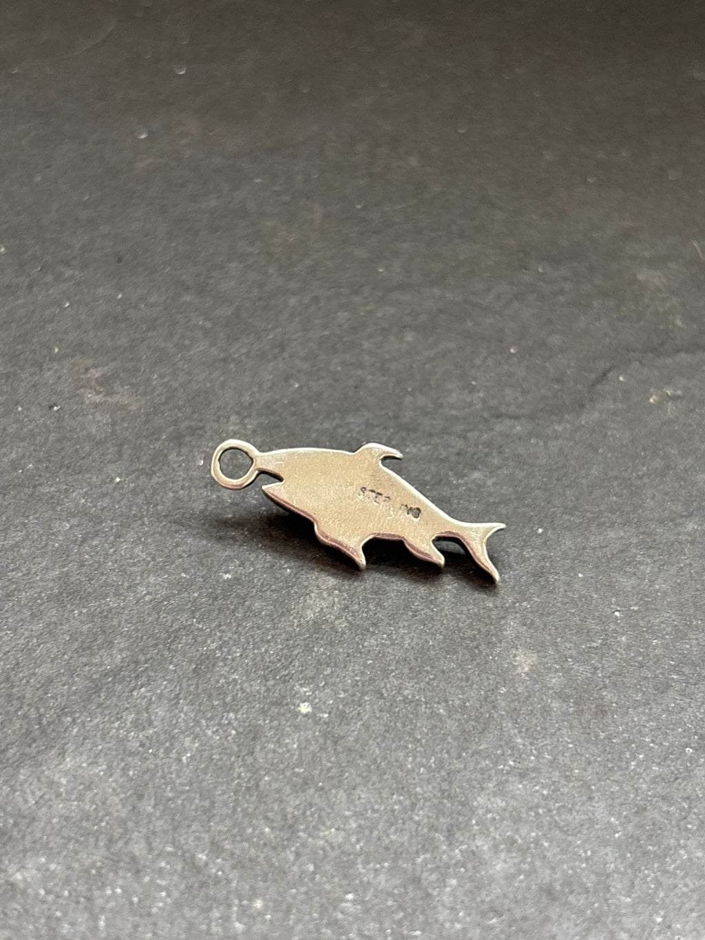 Orange Spiny Oyster Storyteller Fish Charm
