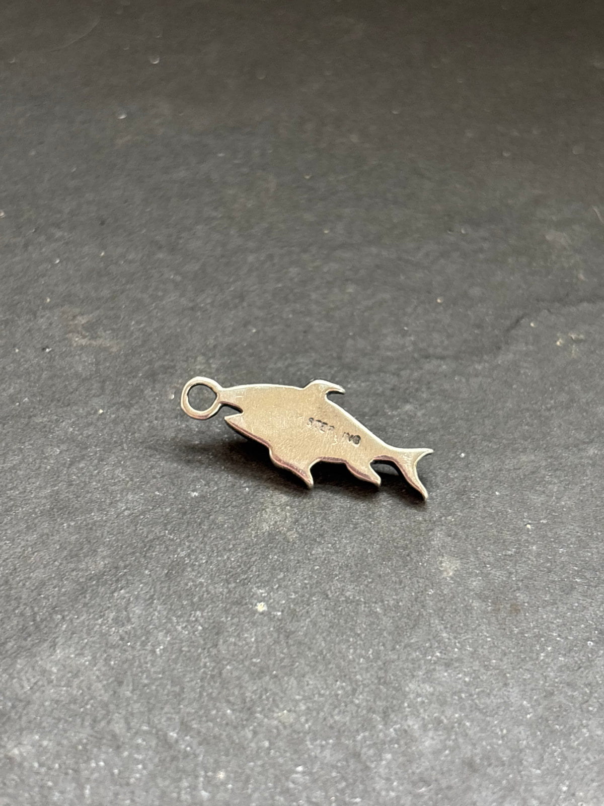 Orange Spiny Oyster Storyteller Fish Charm