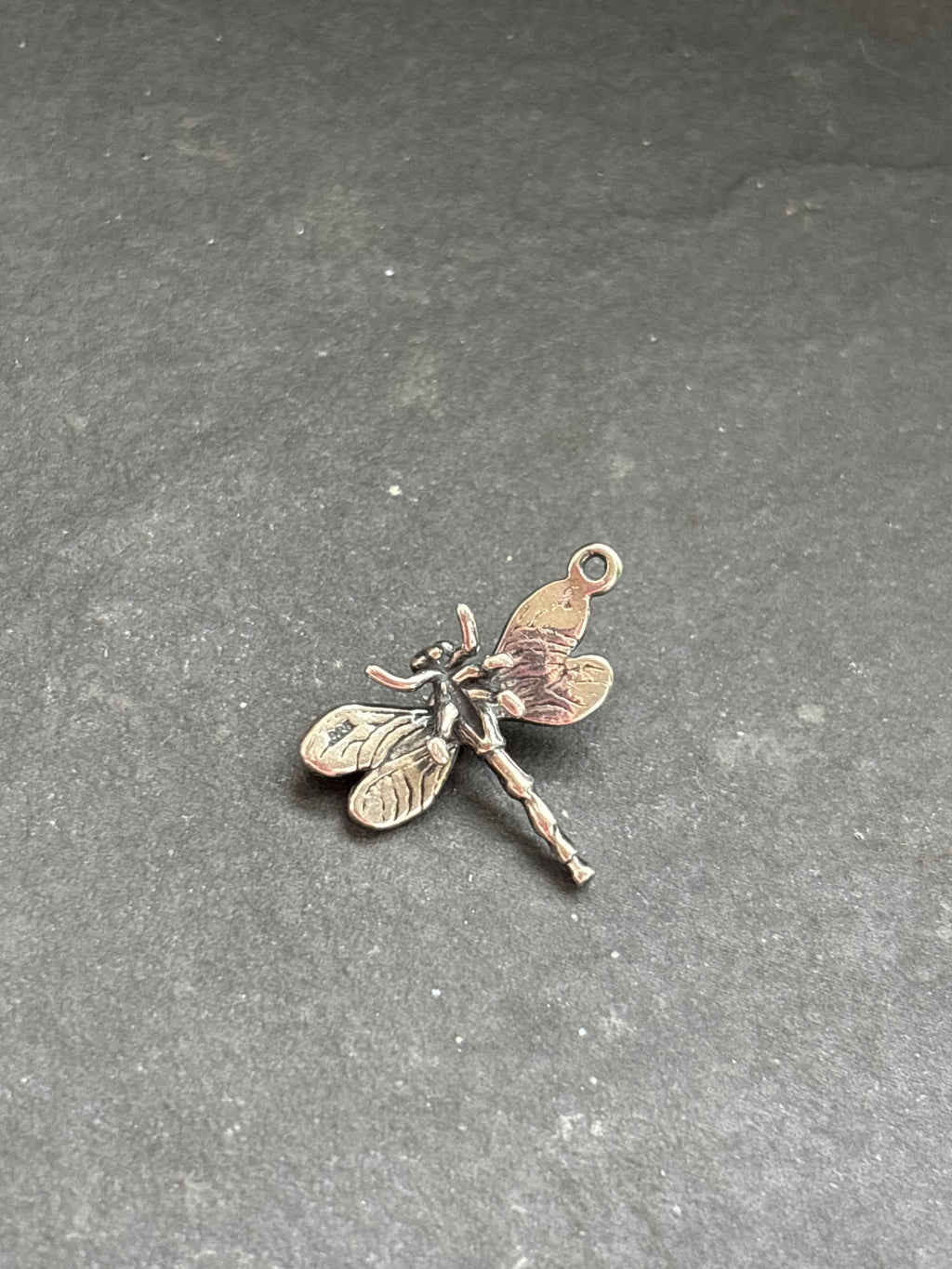 Kingman Turquoise Dragonfly Charm