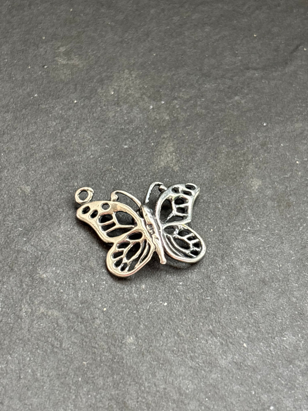 Kingman Turquoise Butterfly Charm