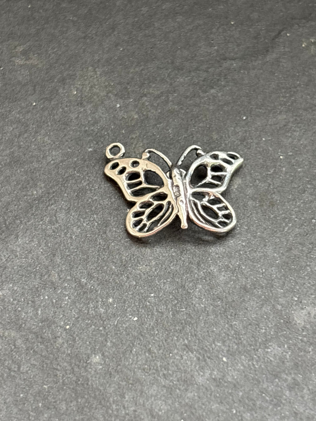 Red Spiny Oyster Butterfly Charm