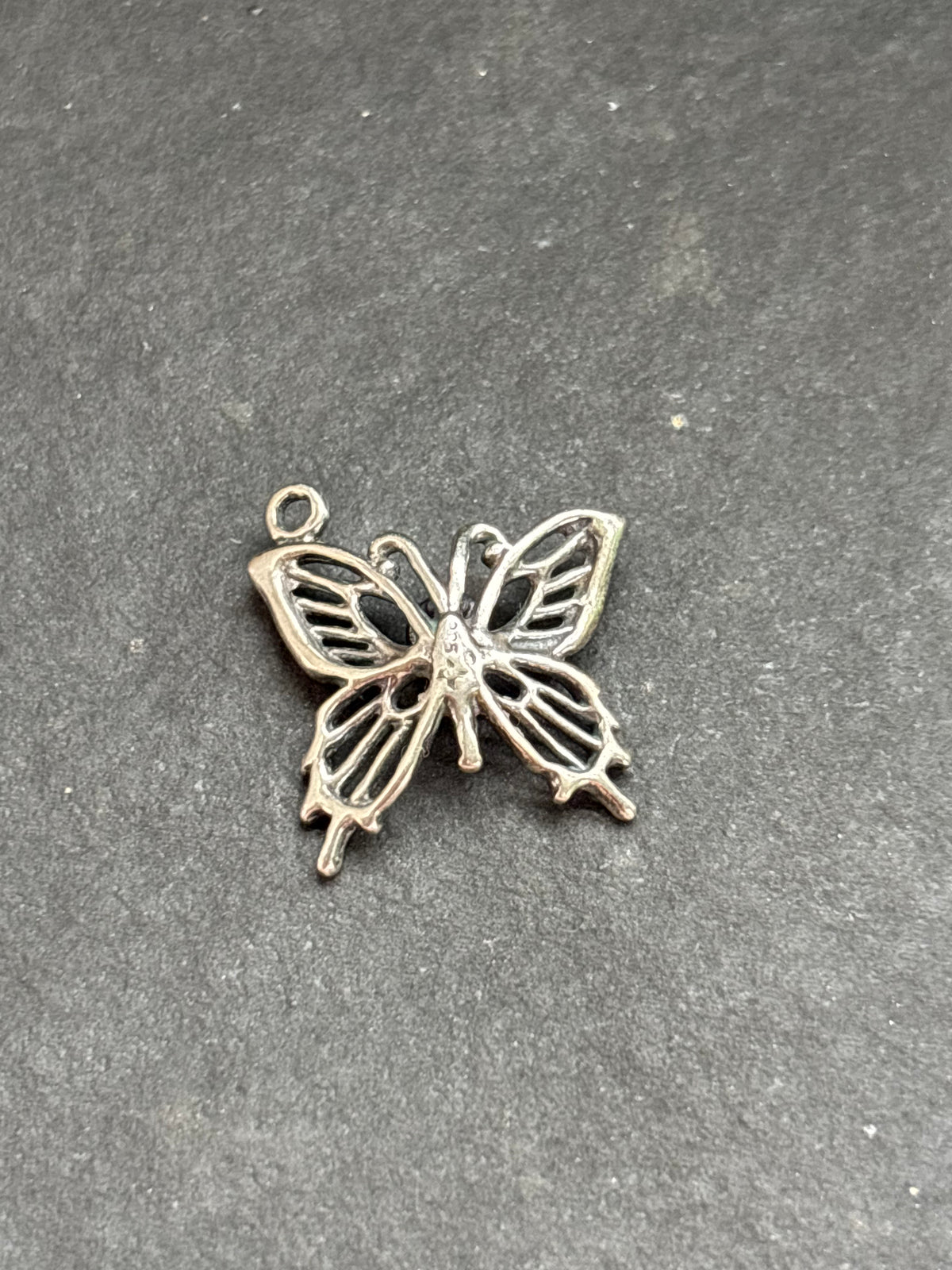 Purple Spiny Oyster Butterfly Charm