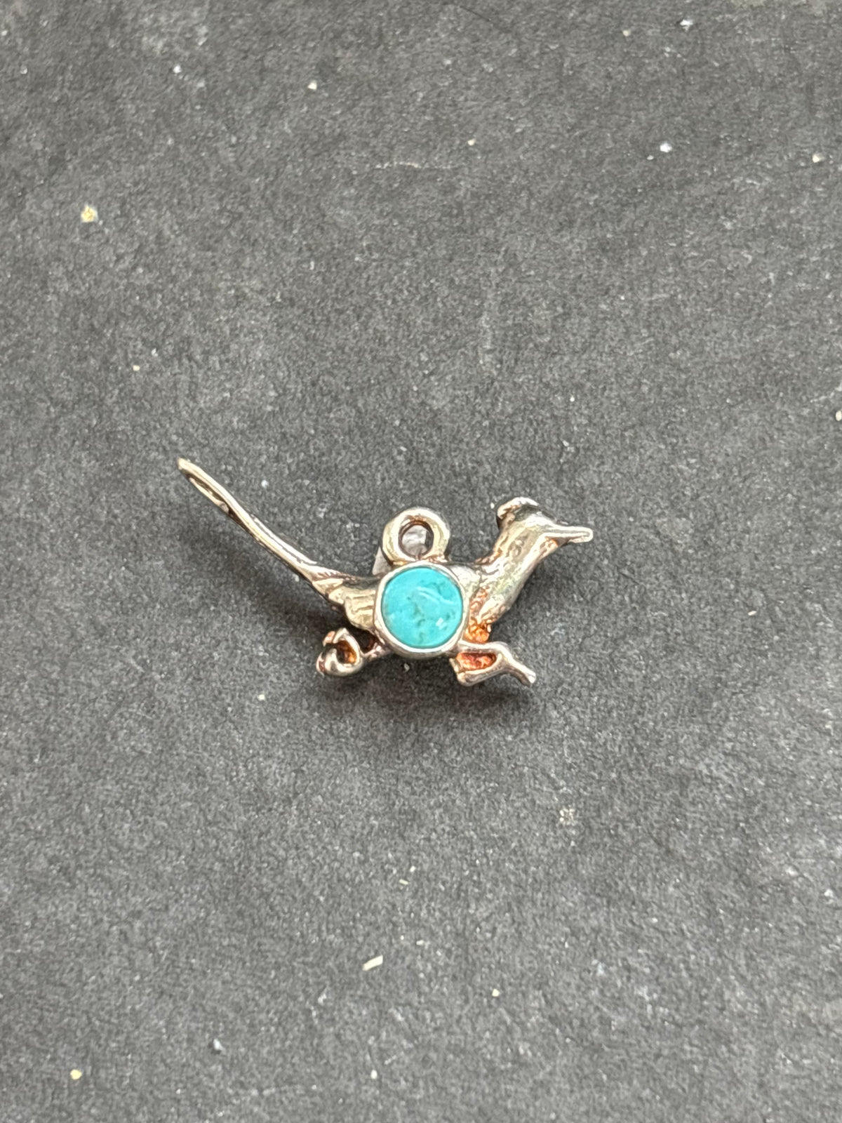 Kingman Turquoise Roadrunner Charm