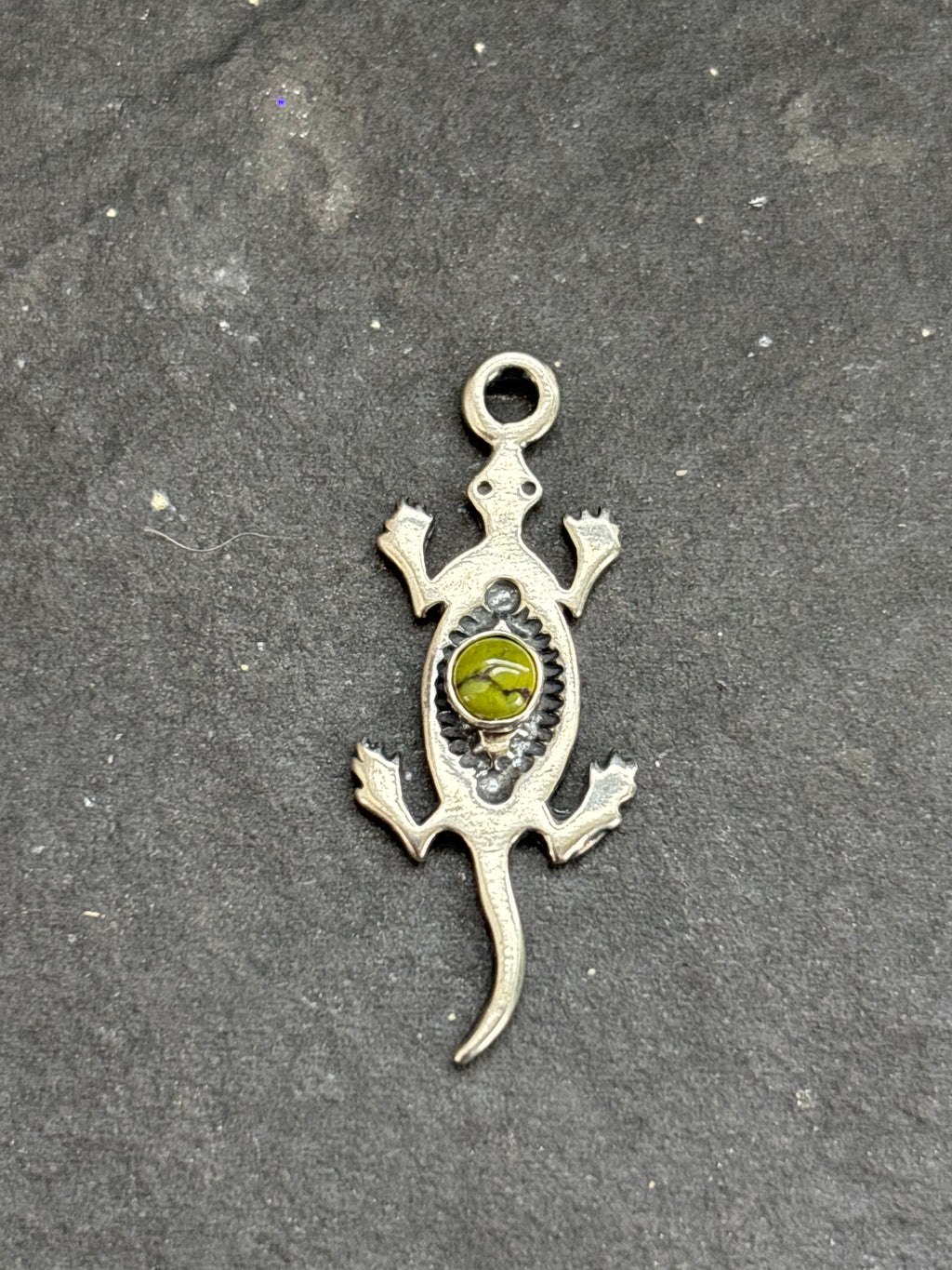 Sonoran Gold Storyteller Lizard Charm