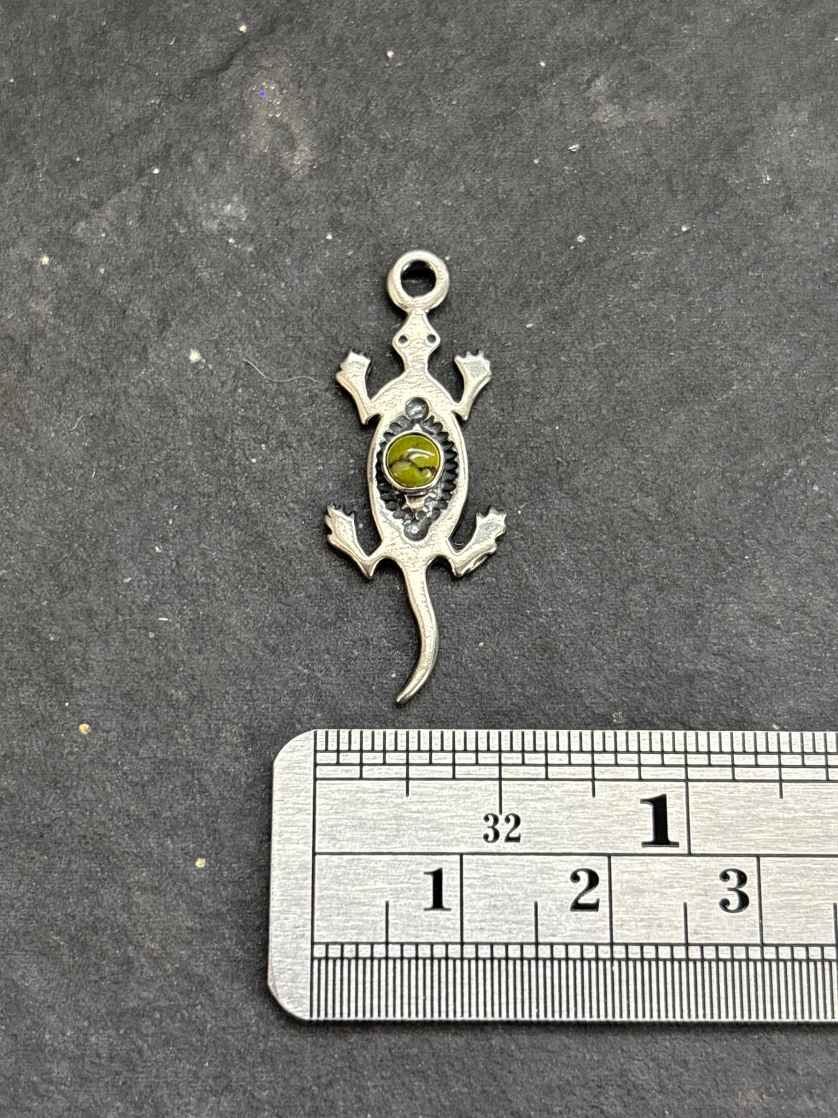Sonoran Gold Storyteller Lizard Charm