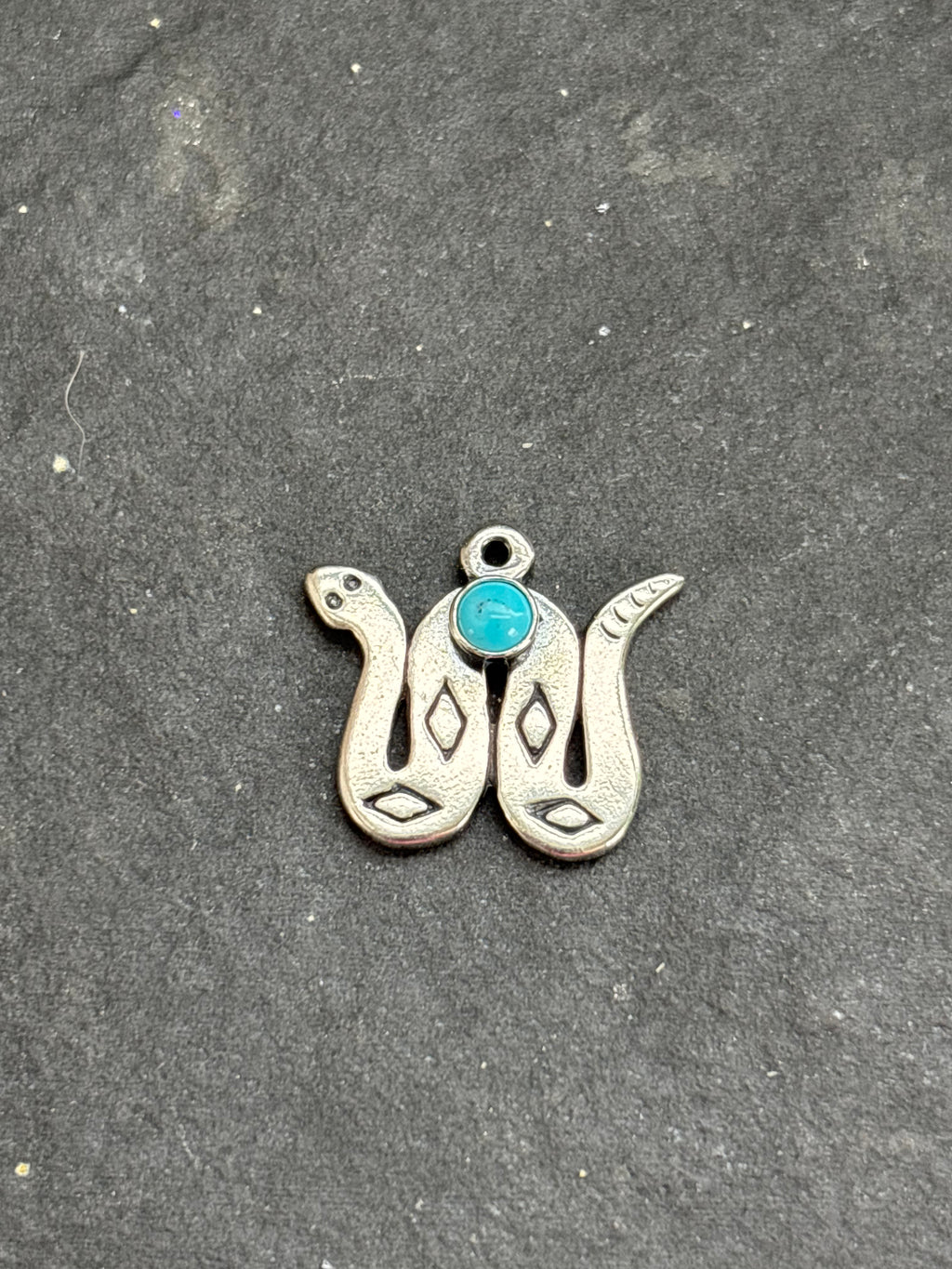 Kingman Turquoise Storyteller Snake