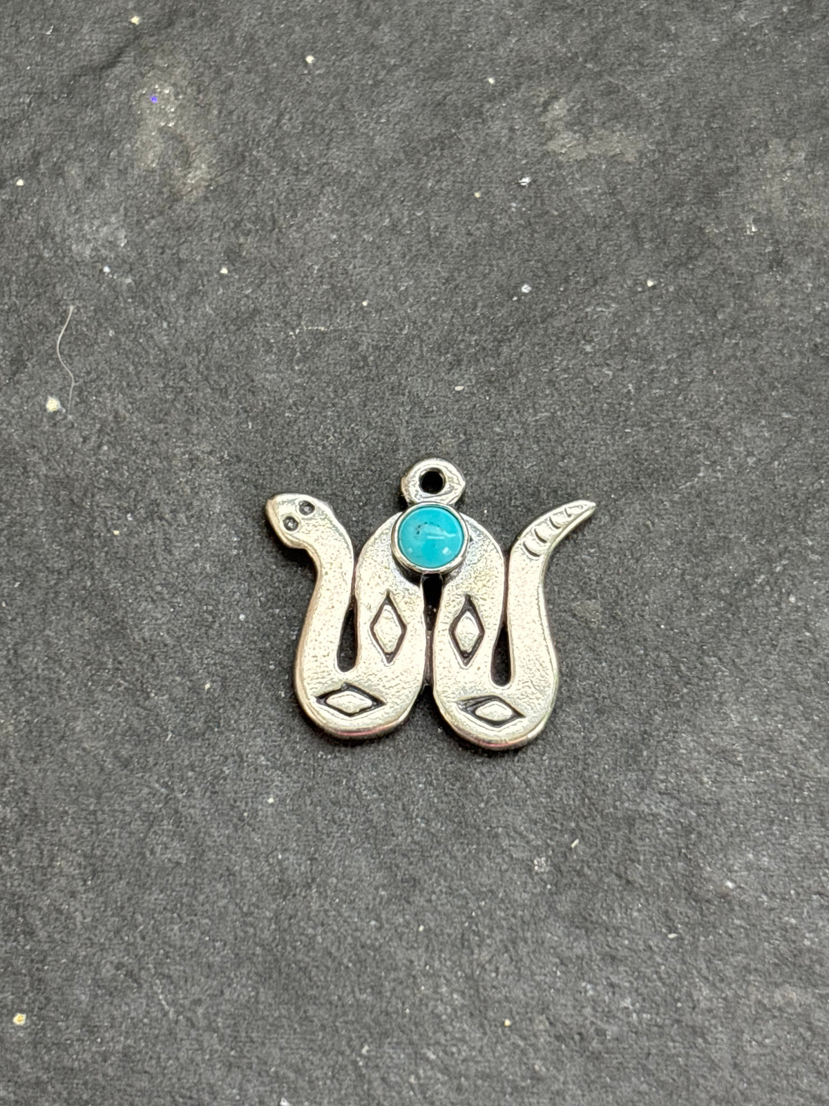 Kingman Turquoise Storyteller Snake
