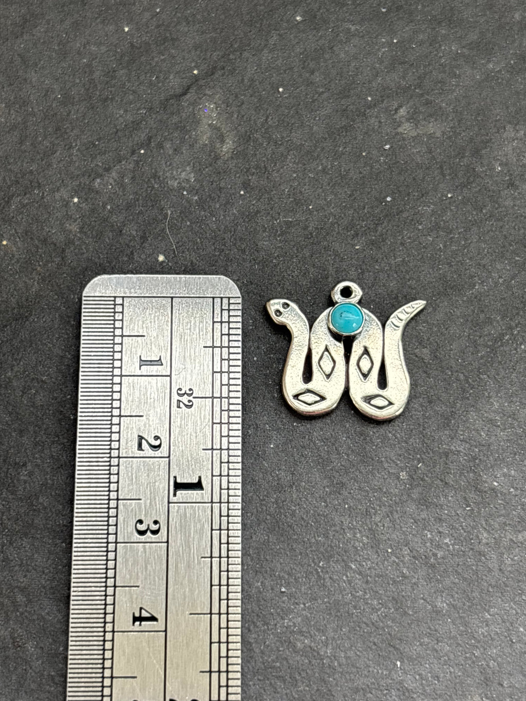 Kingman Turquoise Storyteller Snake