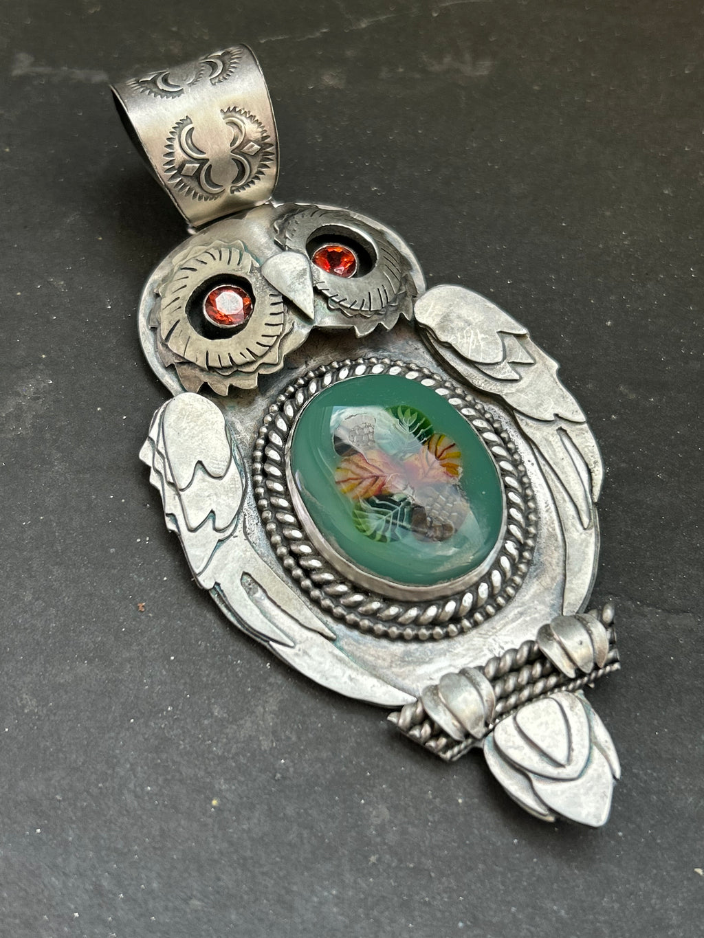 Autumn Owl Pendant
